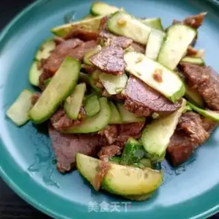 Make cucumber beef step 8