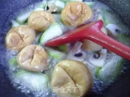 Make Fungus pasta with cheese step 6