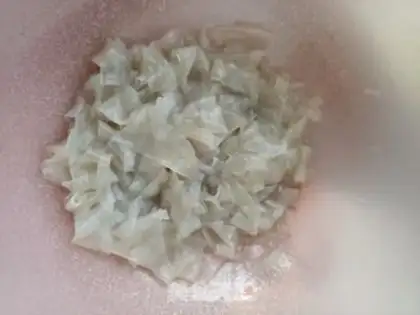 Make Wearing the pellets with eggs step 15