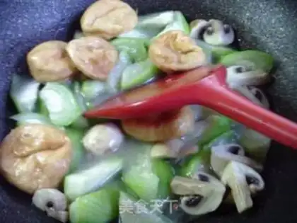 Make Fungus pasta with cheese step 8