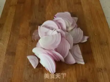 Make The beans and the onions step 1