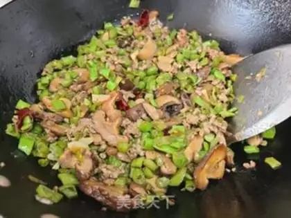 Make Puffy mushrooms step 6