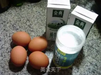 Make Low-calorie cream step 0