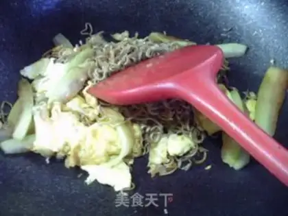 Make Eggs and watermelon peels step 9