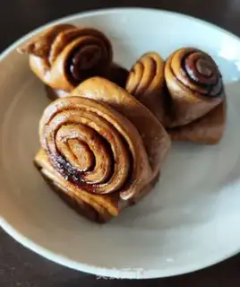 Make Red sugar rolls step 8