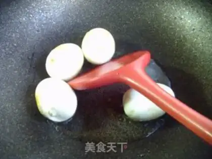 Make Tiger-skin eggs burn at night step 4