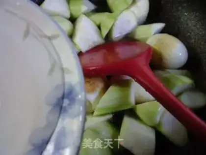 Make Tiger-skin eggs burn at night step 5