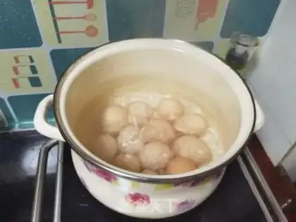 Make Tea eggs step 1
