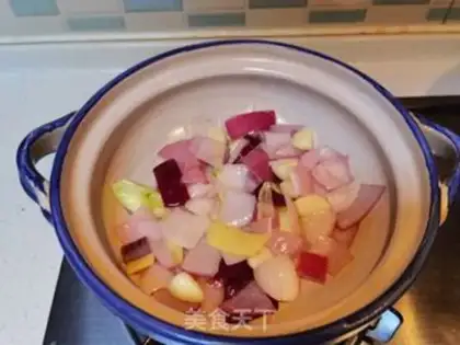Make Yellow chicken leg step 9