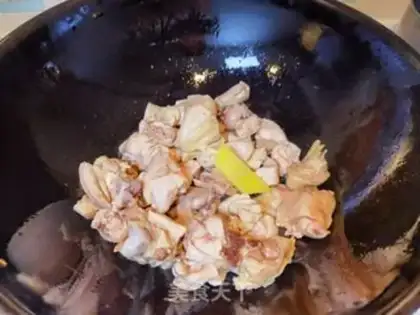 Make Yellow chicken leg step 10