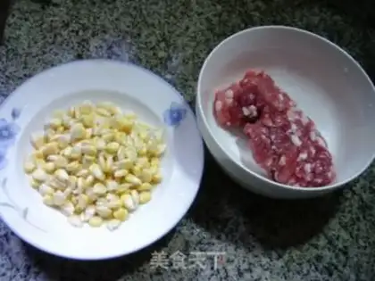 Make Corn grain steam step 0
