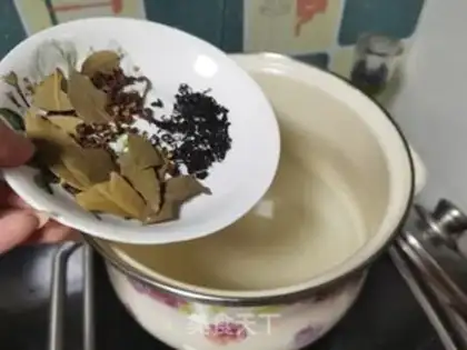 Make Tea eggs step 7