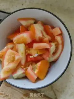 Make Tomato fried eggs step 0