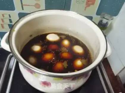 Make Tea eggs step 9