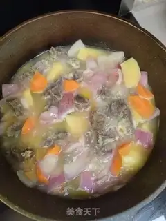 Make Curry beef potato carrots step 5