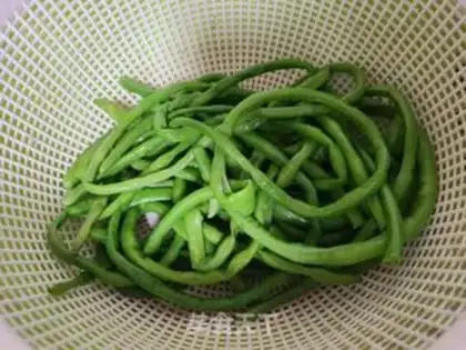 Make ♪ The beans are fried ♪ step 1