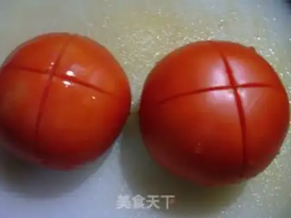 Make Tomato fried watermelon step 2