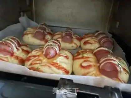 Make Sausage bread step 11