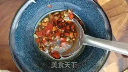 Make Spicy platinum step 9