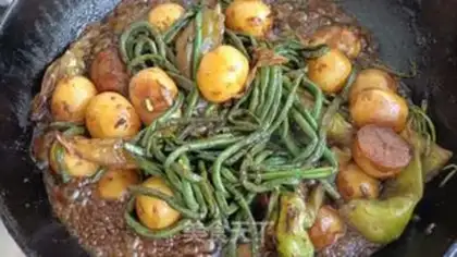 Make Shen Yang little potatoes step 18