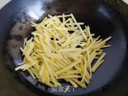 Make Cream pepper with potatoes step 3