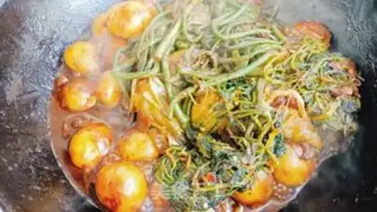 Make Shen Yang little potatoes step 19
