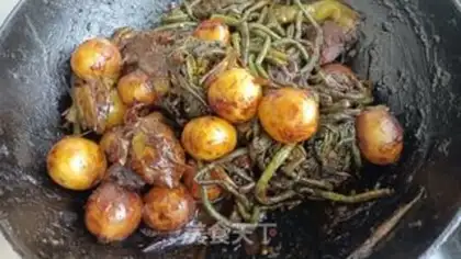 Make Shen Yang little potatoes step 20