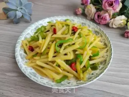 Make Cream pepper with potatoes step 5
