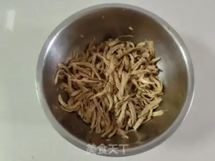 Make Spicy chicken silk step 9