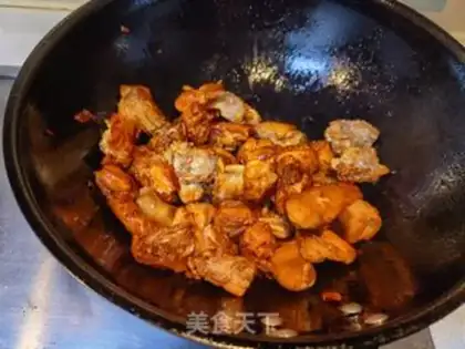 Make Big plate of chicken noodles step 10