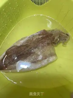 Make Squid bean horns step 0
