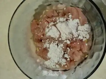 Make cucumber meat step 2