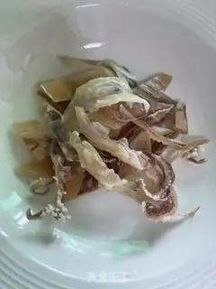 Make Squid bean horns step 2