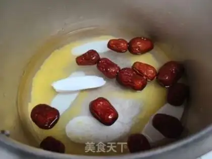 Make Red-tree porridge step 4