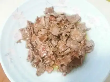 Make Fried beef step 3