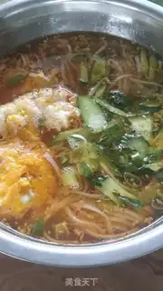 Make Sour soup hangs step 4