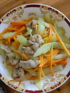 Make cucumber meat step 8