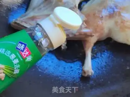 Make The leg of a duck step 3