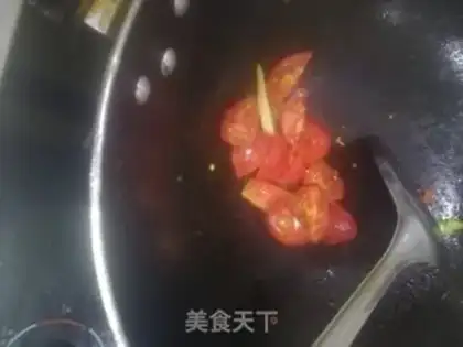 Make Fire watermelon step 1