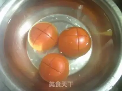 Make Eggs, tomatoes, potatoes step 5