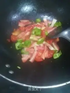 Make Fire watermelon step 2