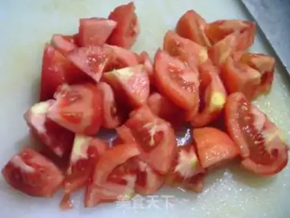 Make Eggs, tomatoes, potatoes step 6