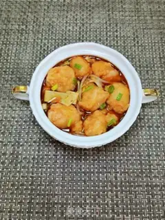 Make Shrimp fried eggs step 7