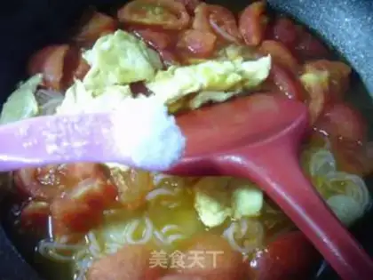 Make Eggs, tomatoes, potatoes step 10