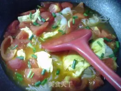 Make Eggs, tomatoes, potatoes step 12