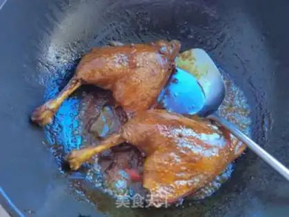 Make The leg of a duck step 9
