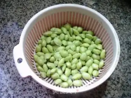 Make Sheeptails dry and fried beans step 2