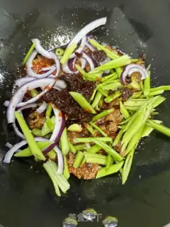 Make The rice powder in Xinjiang step 1