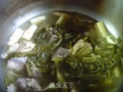 Make The pickle whips boil the ribs step 9