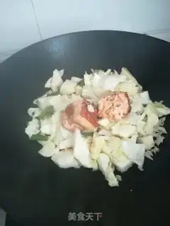 Make The lotus roses are white meat step 5